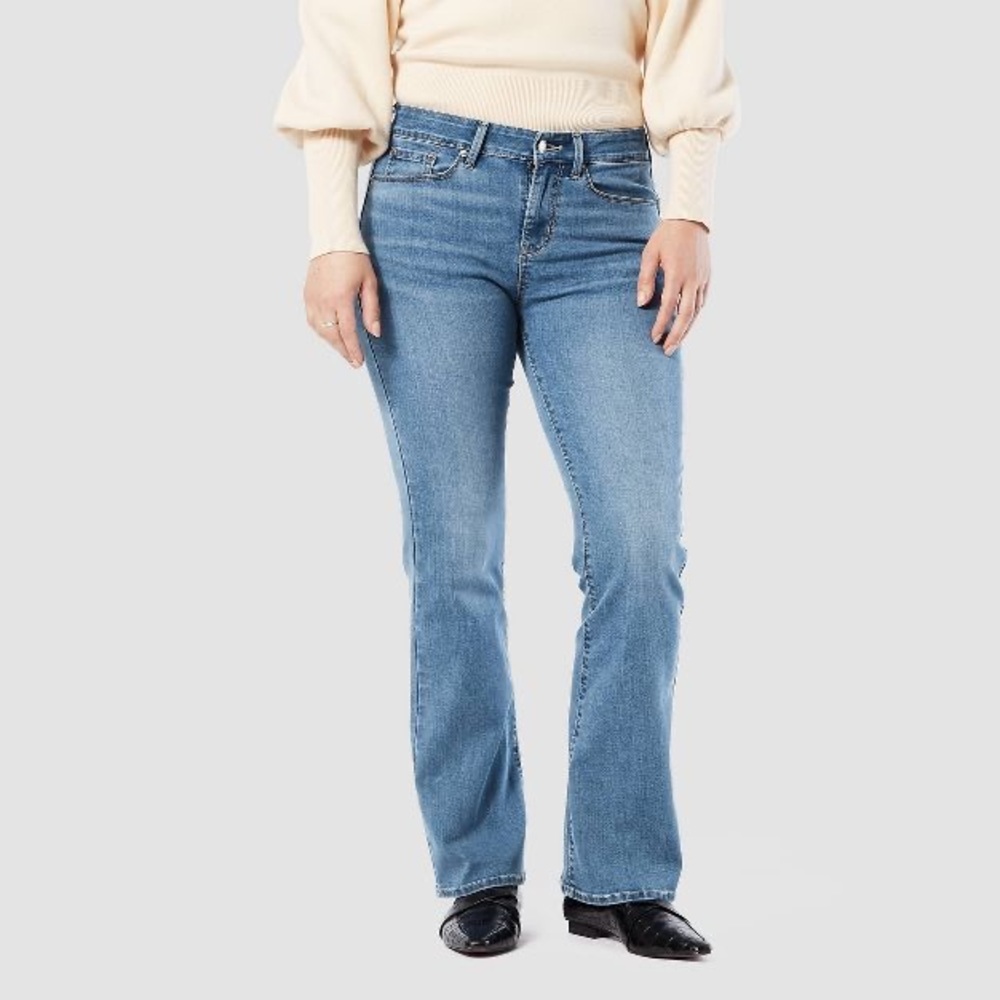 Target Mid Rise Boot Cut Jeans - Picture 6 of 8